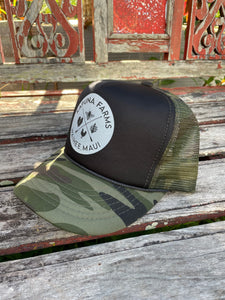 Trucker Hat - Black/Camo