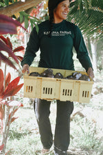 Load image into Gallery viewer, Kapuna Farms Unisex Long Sleeve - Valley Green
